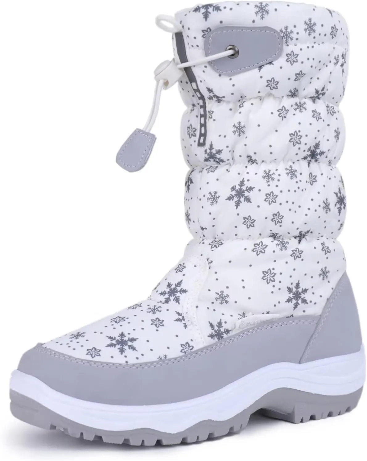 CIOR Women's Snow Boots Winter II Water-Resistant Fur Lined Frosty Warm Anti-Slip Boot U120WMX001-0429