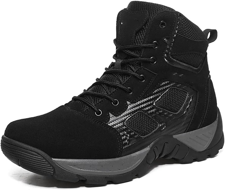 Mens Boots Men Military Boots Quality Special Force Tactical Desert Boots Combat Ankle Boats Army Work Shoes Leather Snow Boots