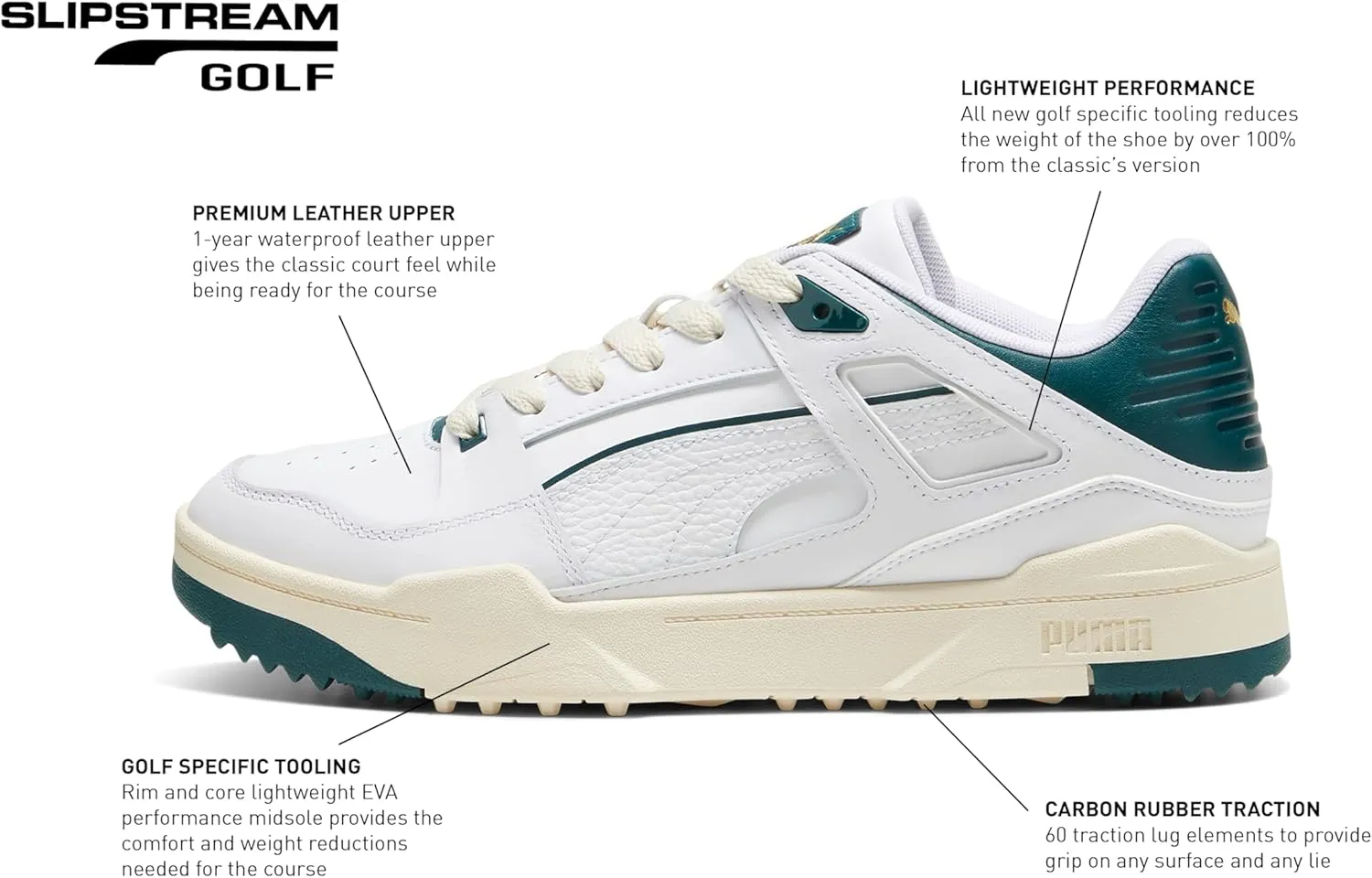 PUMA GOLF Men's Slipstream G Golf Shoes
