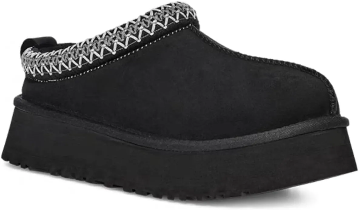 Women's Tasman Platform Mini Boots Fur Fleece Lined Suede Ankle Snow Boots