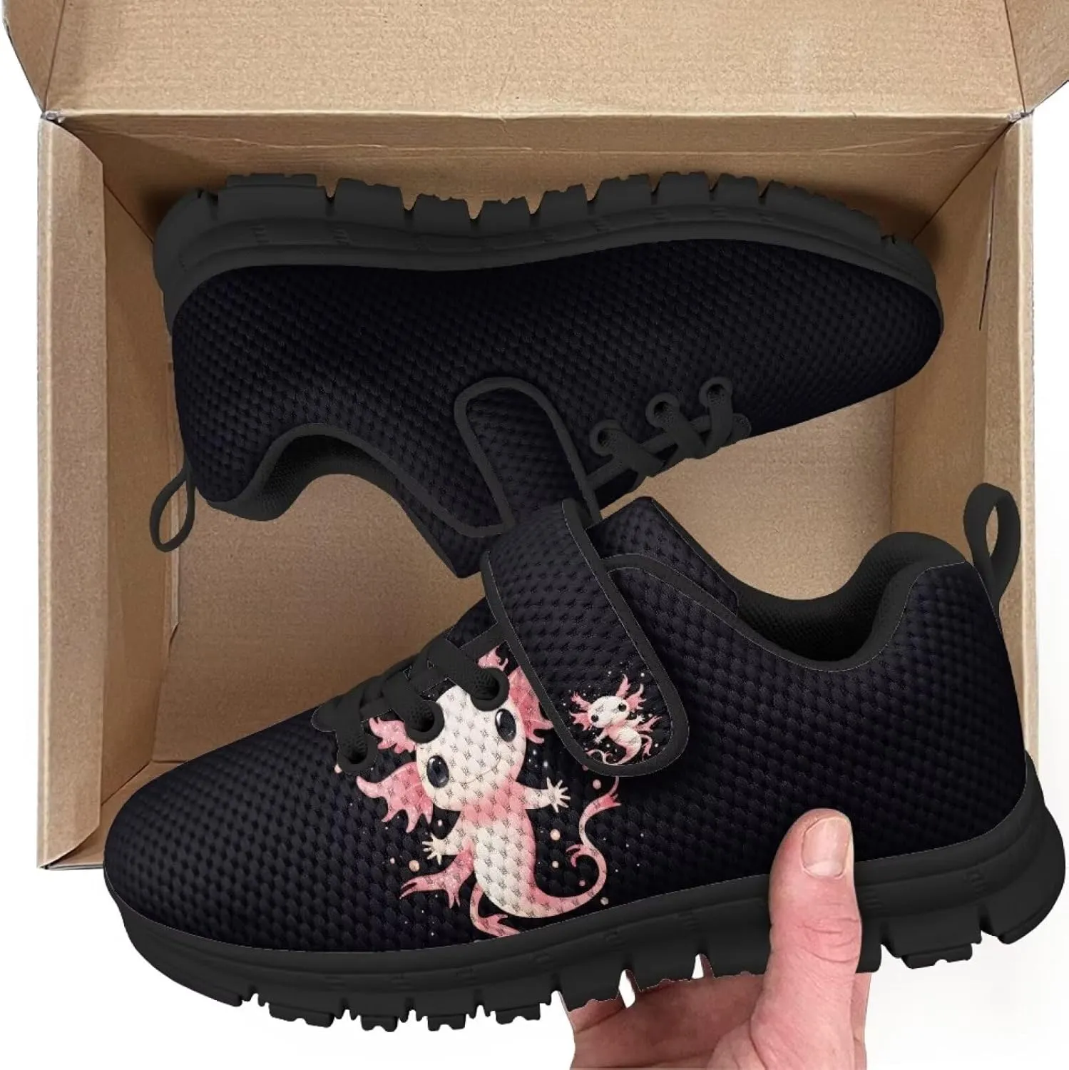 YEXIATODO Slip On Shoes Girls Boys Wide Shoes Kids Shoes No Tie Shoelaces Running Sneakers Slip on Tennis Shoes 11-2.5